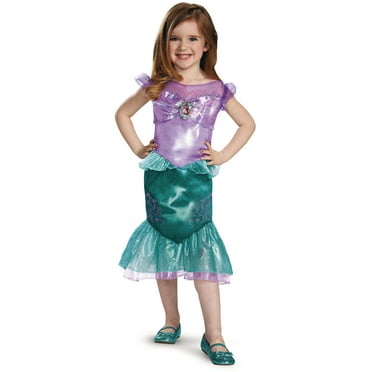 Details about   Toddler Kids Little Mermaid Set Girl Princess Dress Party Cosplay Costume 